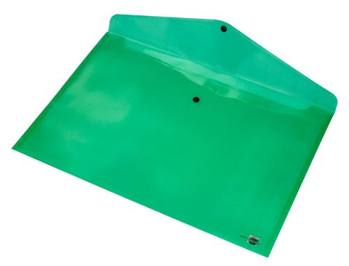 Bolsa porta documentos liderpapel com mola din a3 verde , Liderpapel , 32838 , 4710581442439